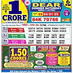 saturday weekly lottery
